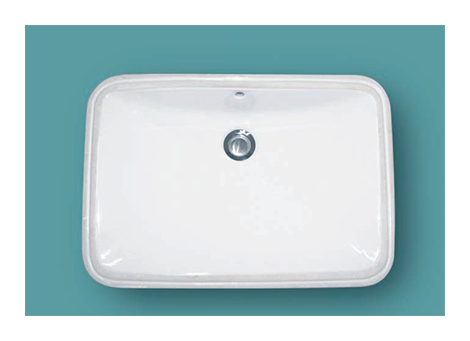 IDEAL SANITAIRE — Vasque à encastrer sous plan Kayak Bas — 108352