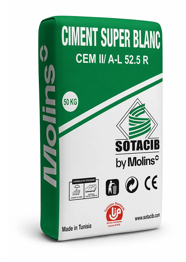 SOTACIB Super Green CEM II/A-L 52.5 R white Portland cement
