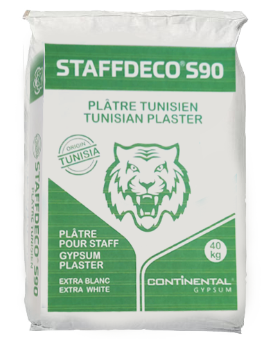 UNIPLATRE STAFF DECO S90 decorative fibrous plaster – 40 kg