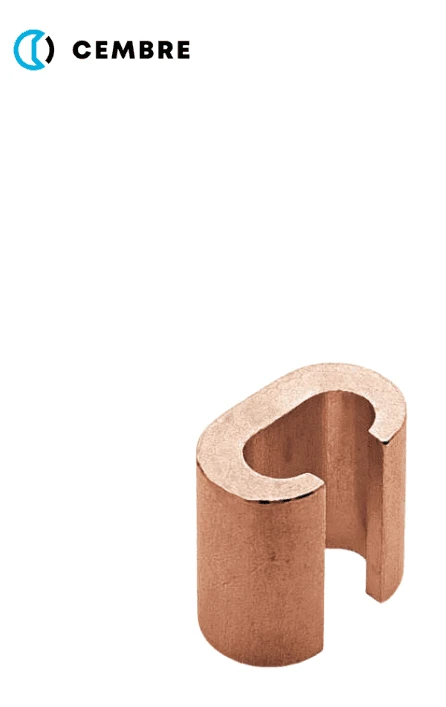 C-shaped compression connectors — CEMBRE