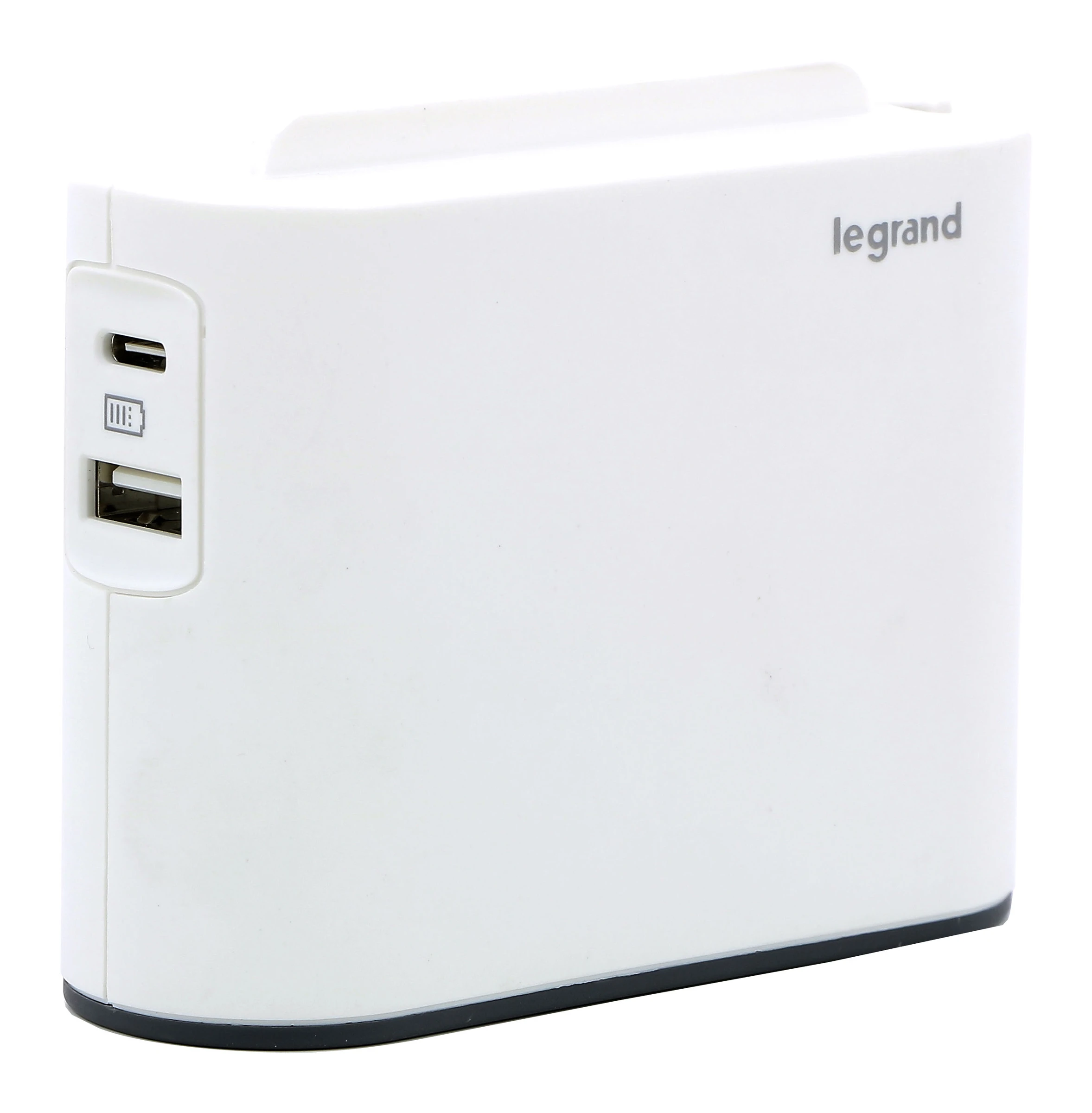 Legrand plug — IP20, White — 049401