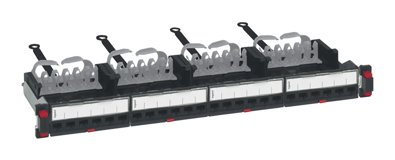 Legrand LCS³ patch panel — Black — 033751