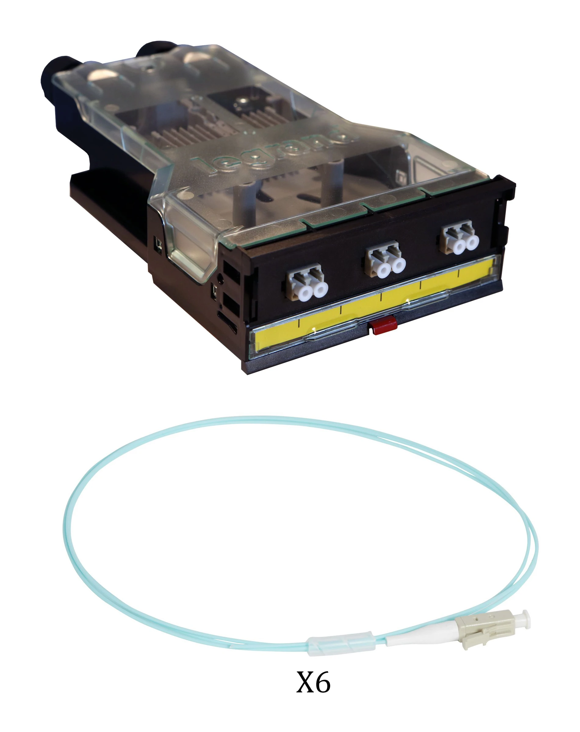 Legrand LCS³ fibre-optic cassette — Black — 032181