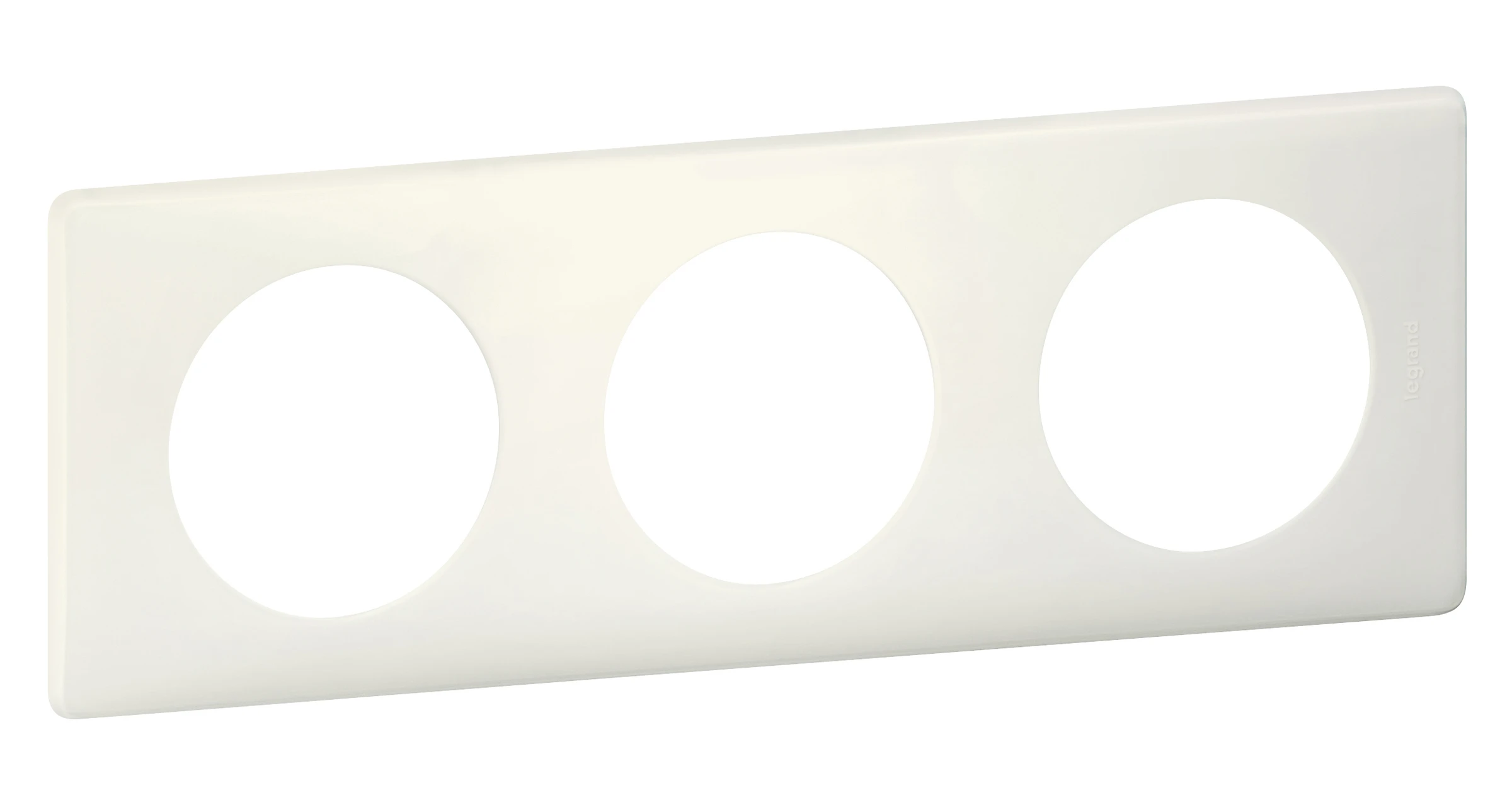 Legrand Céliane plate — IP20, White — 066703