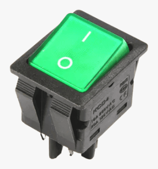 Switch grand modèle vert 20A 250VAC