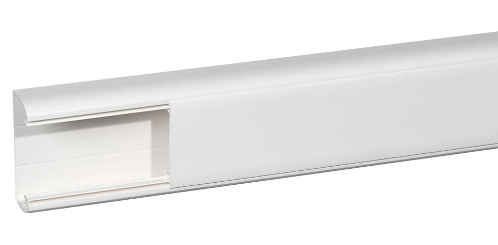 Goulotte 1 compartiment 35x80mm DLP monobloc - blanc — Legrand