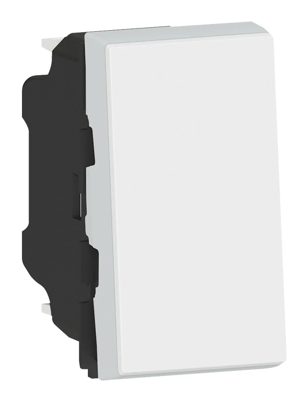 Legrand Mosaic changeover push-button, potential-free terminal, 6A — 077034L