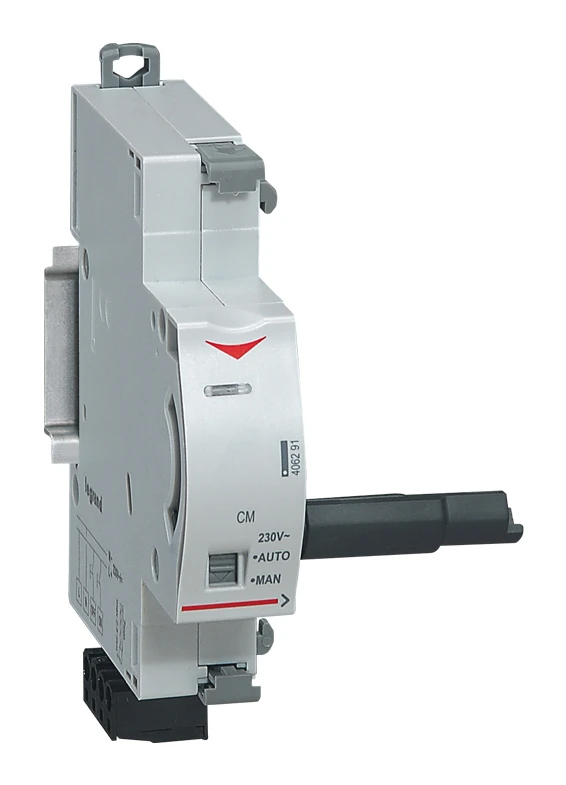 Commande motorisée fonction ON et OFF pour un produit DX³ 1 module par pôle - 24V~ à 48V~ et 24V= à 48V= - 1 module — Legrand