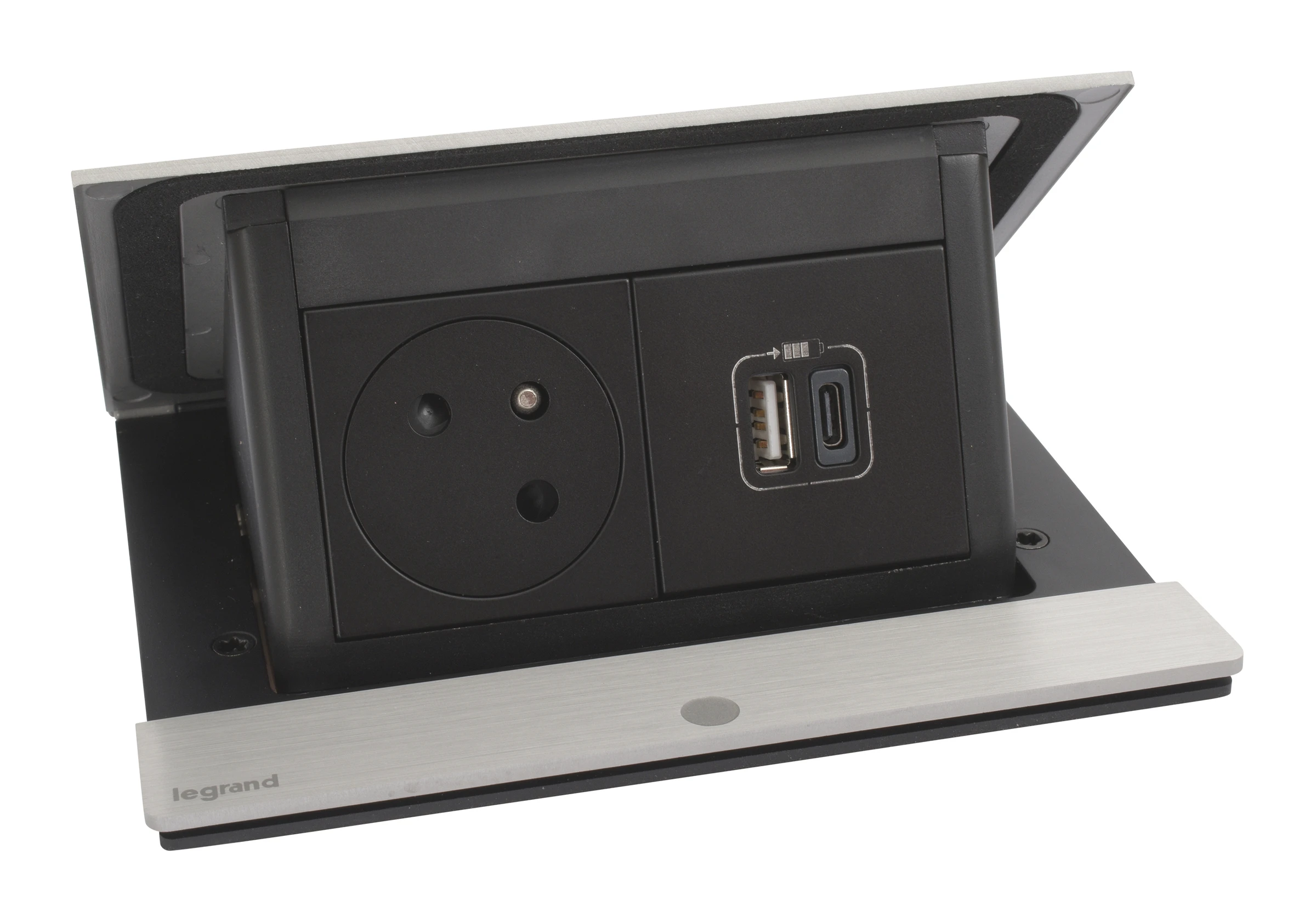 Legrand Incara pop-up power module — 250V, IP20 — 654816