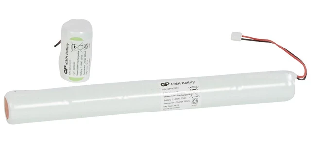 Batterie Ni-Mh 7,2V 2,2Ah pour maintenance BAES d'ambiance à LEDs IP66 ECO2 — Legrand