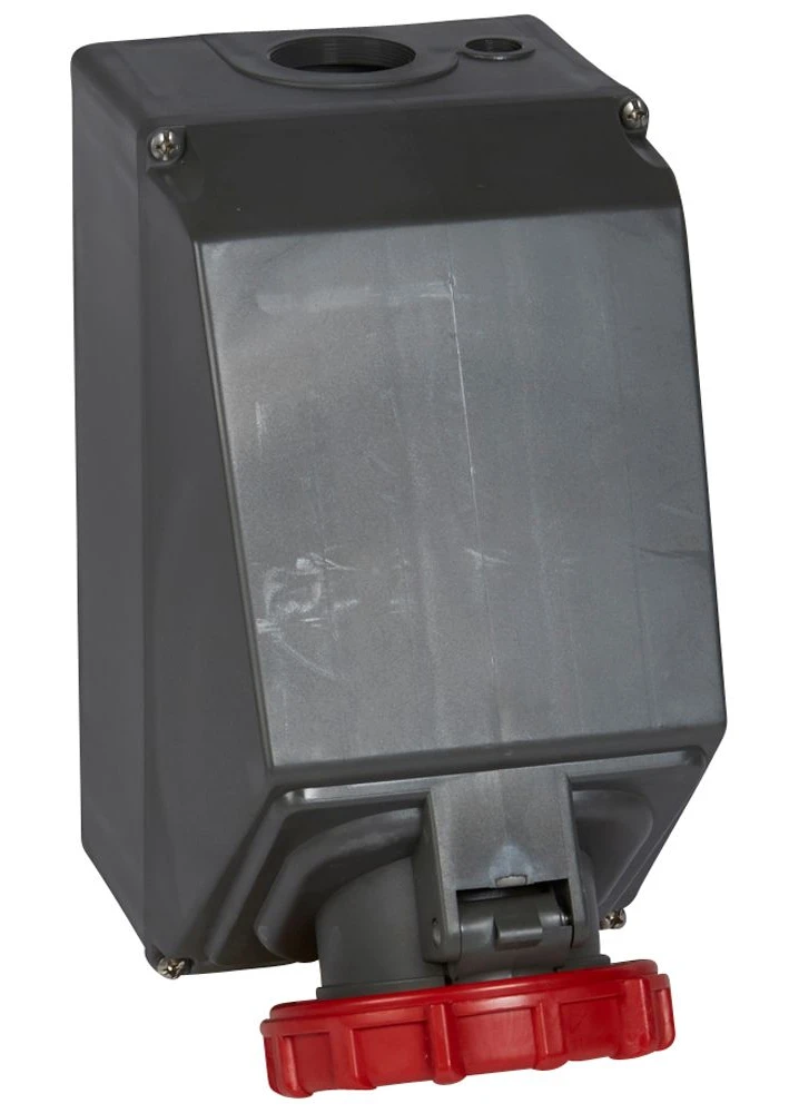 Legrand Hypra socket outlet — IP66, Grey — 059503