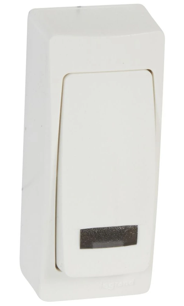 Legrand push-button — 6A, 250V, 1 pole — 086088