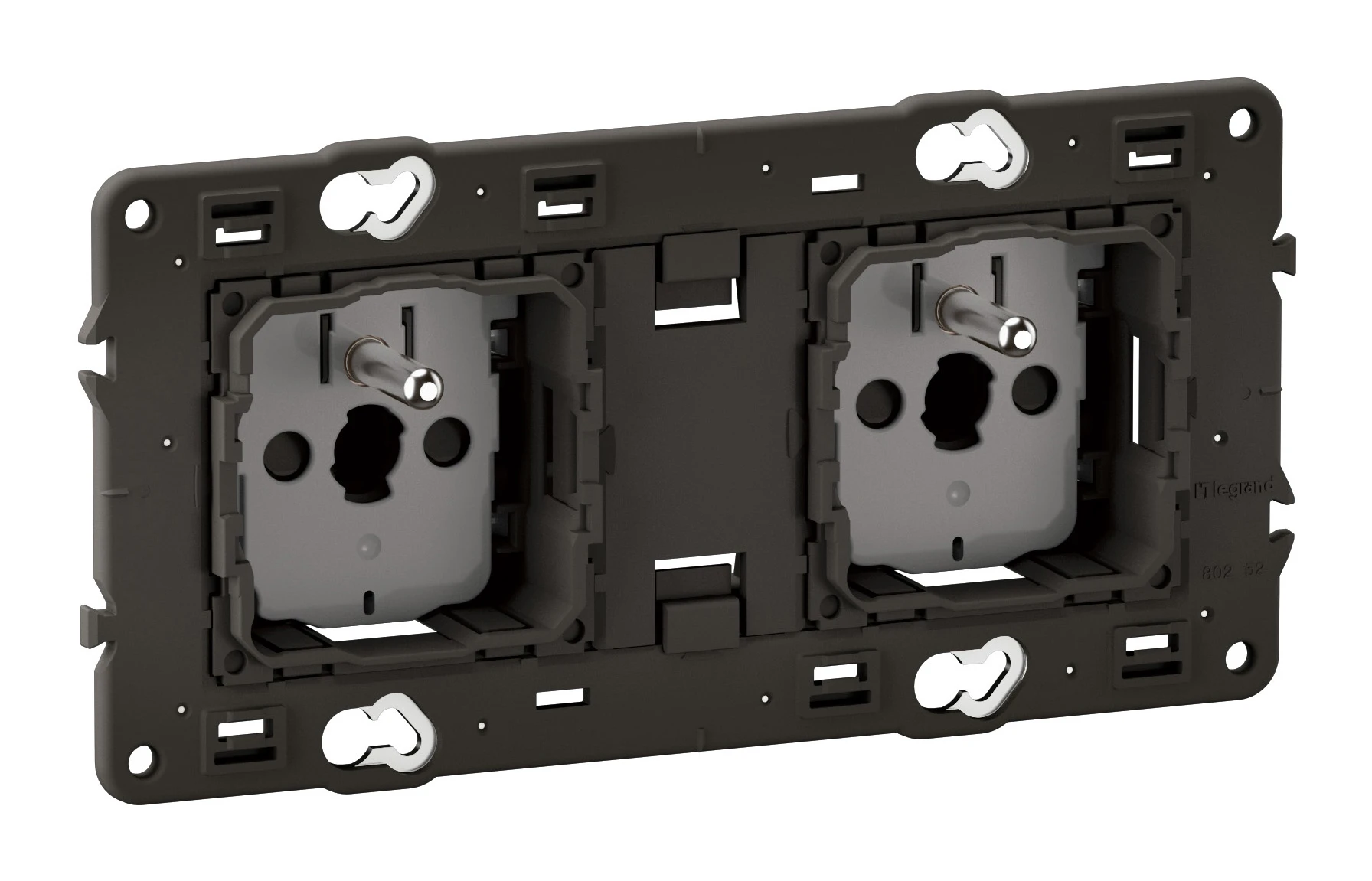 Prise double 2x2P+T 16A 250V Céliane précâblée — Legrand
