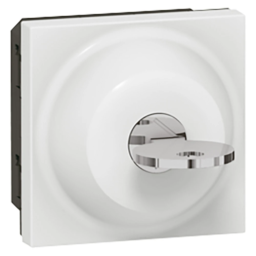 Legrand Mosaic switch — 6A, 250V, 2 modules — 077072