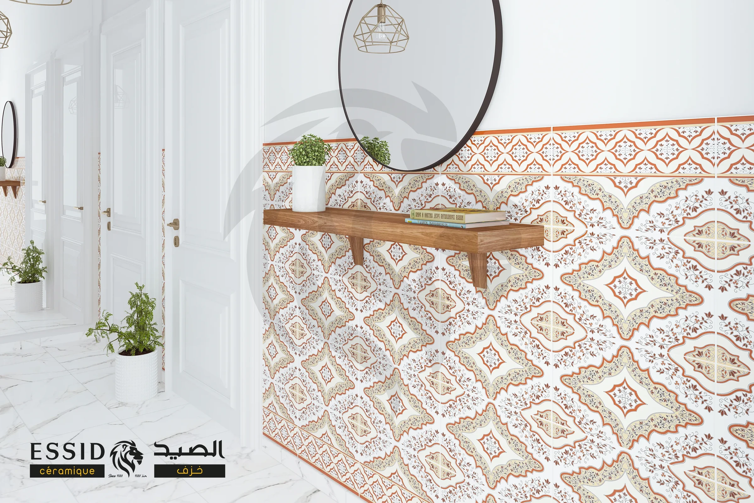 Neapolis 25 × 40 cm wall tile