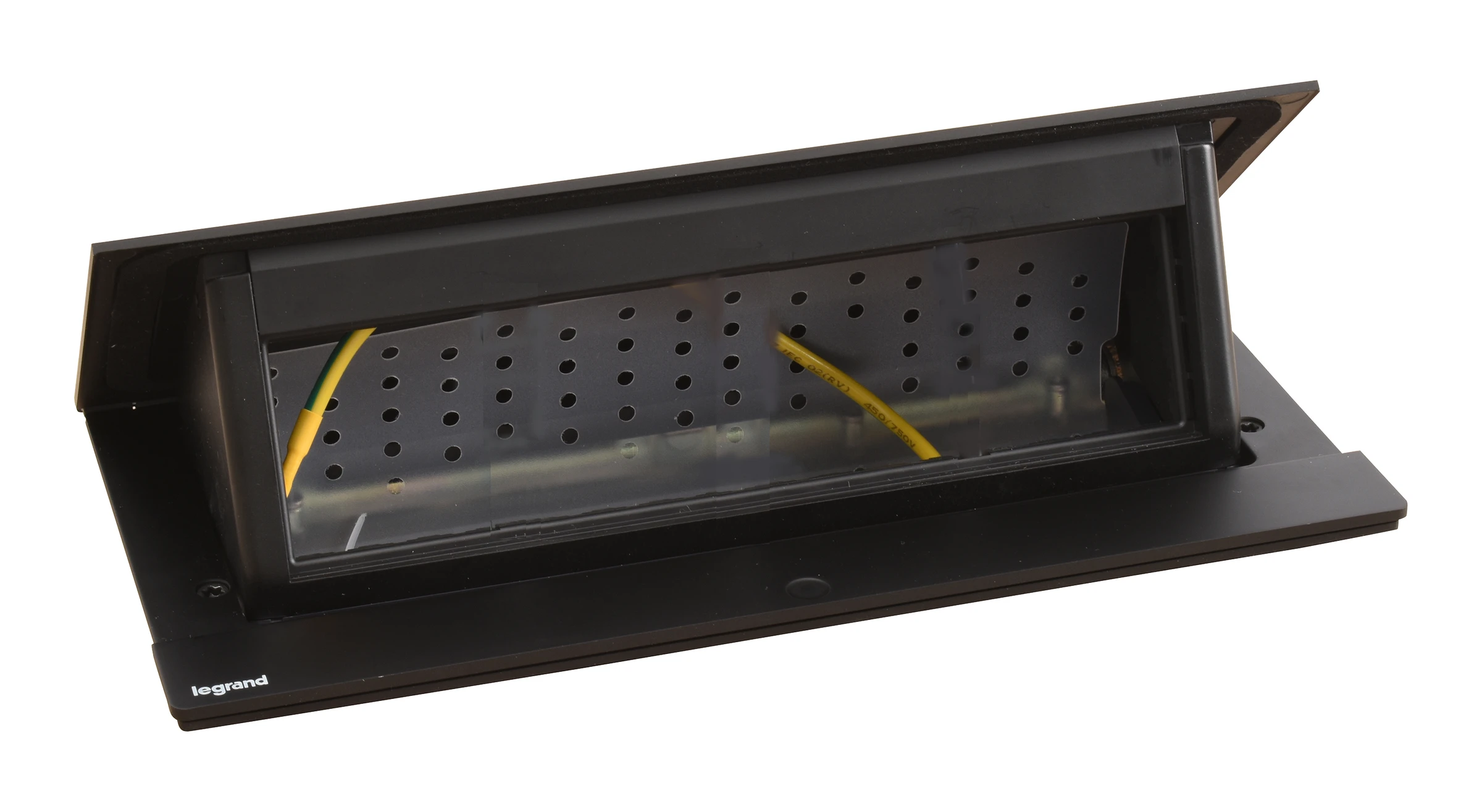 Legrand Incara pop-up power module — IP20, Black — 654810