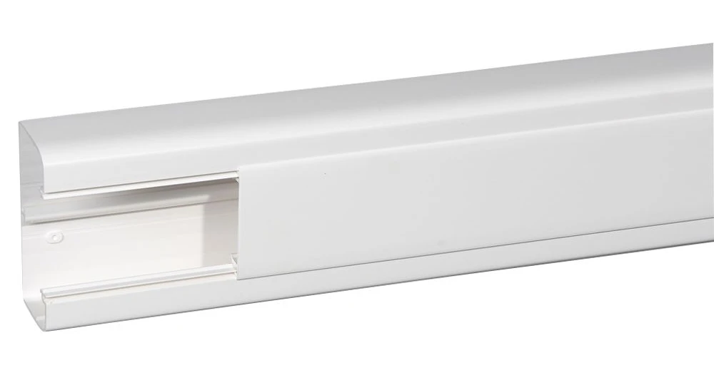 Goulotte 1 compartiment 50x105mm DLP monobloc - blanc — Legrand