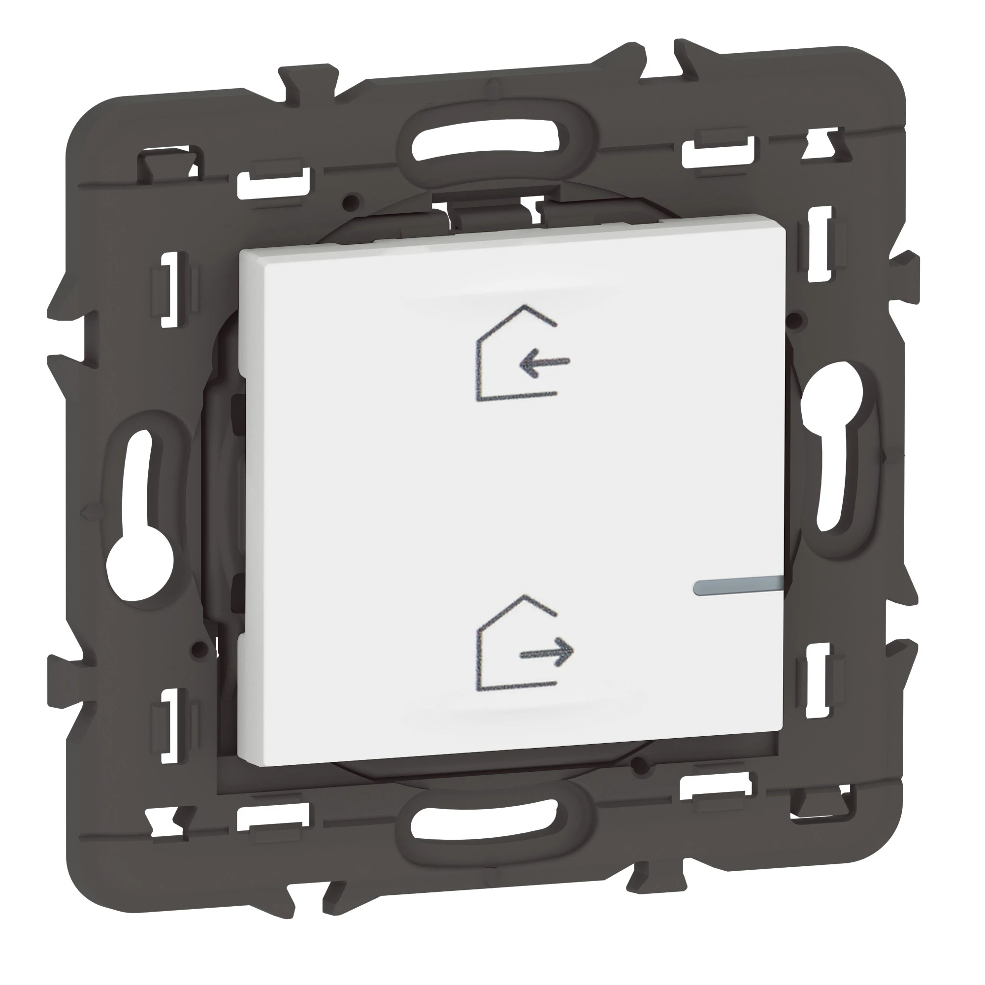 Legrand Mosaic with Netatmo home/away scene control — 077715LA