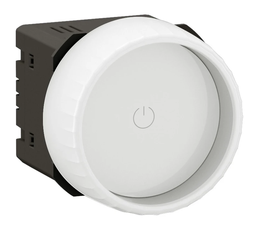Variateur Rotary Céliane avec ou sans Neutre 200W LED avec enjoliveur Blanc — Legrand