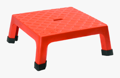 45 kV plastic insulating stool with four feet