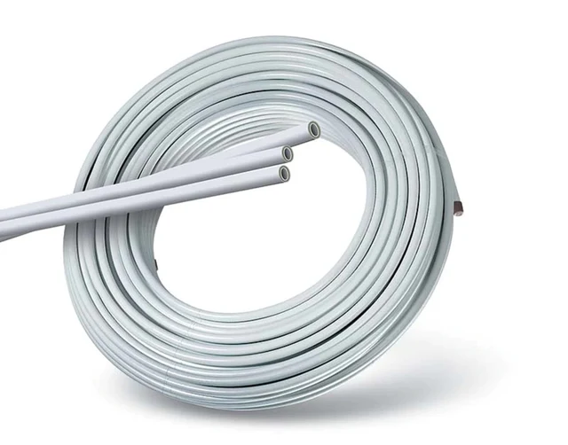 Bare multilayer aluminium-core pipe