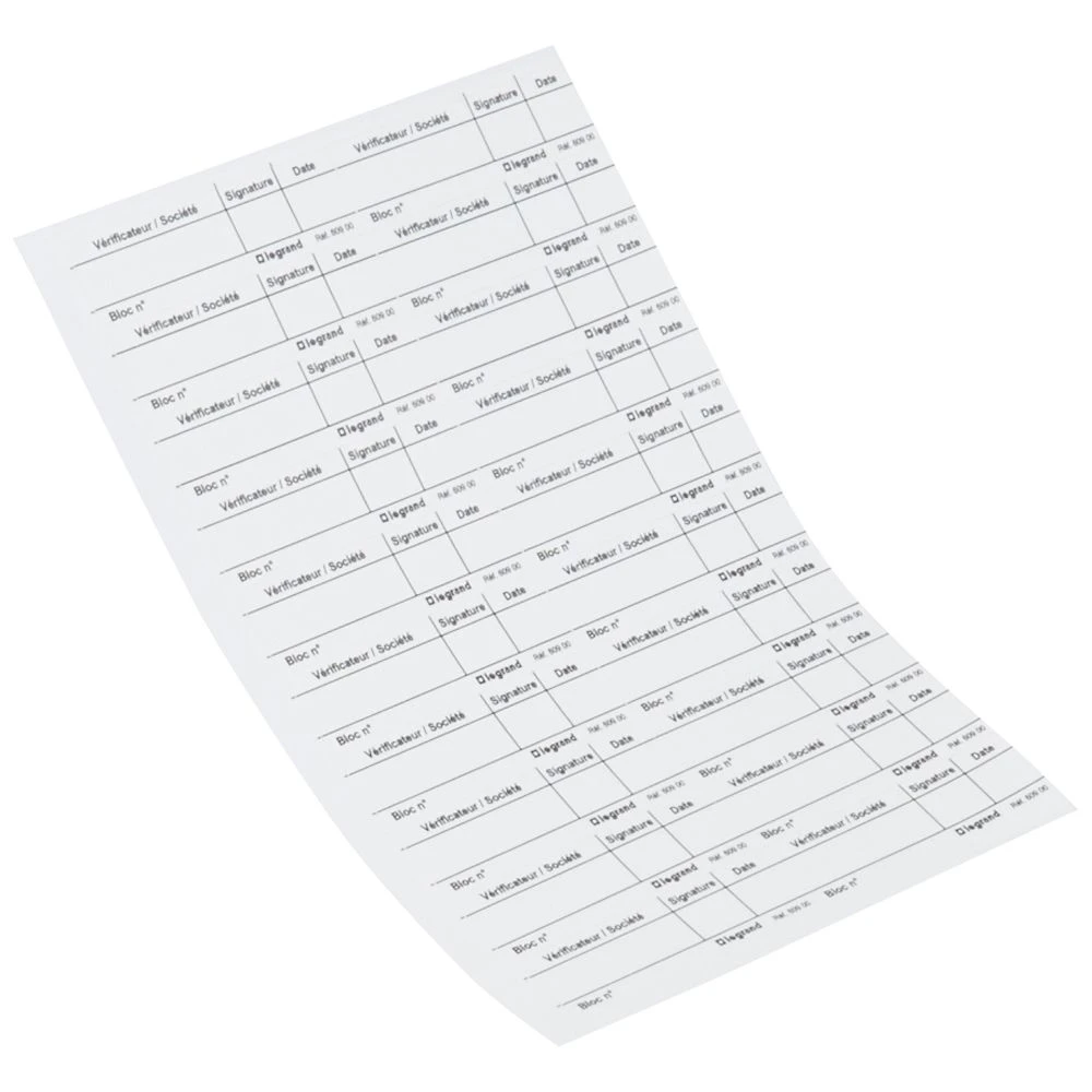 Legrand label — 060900