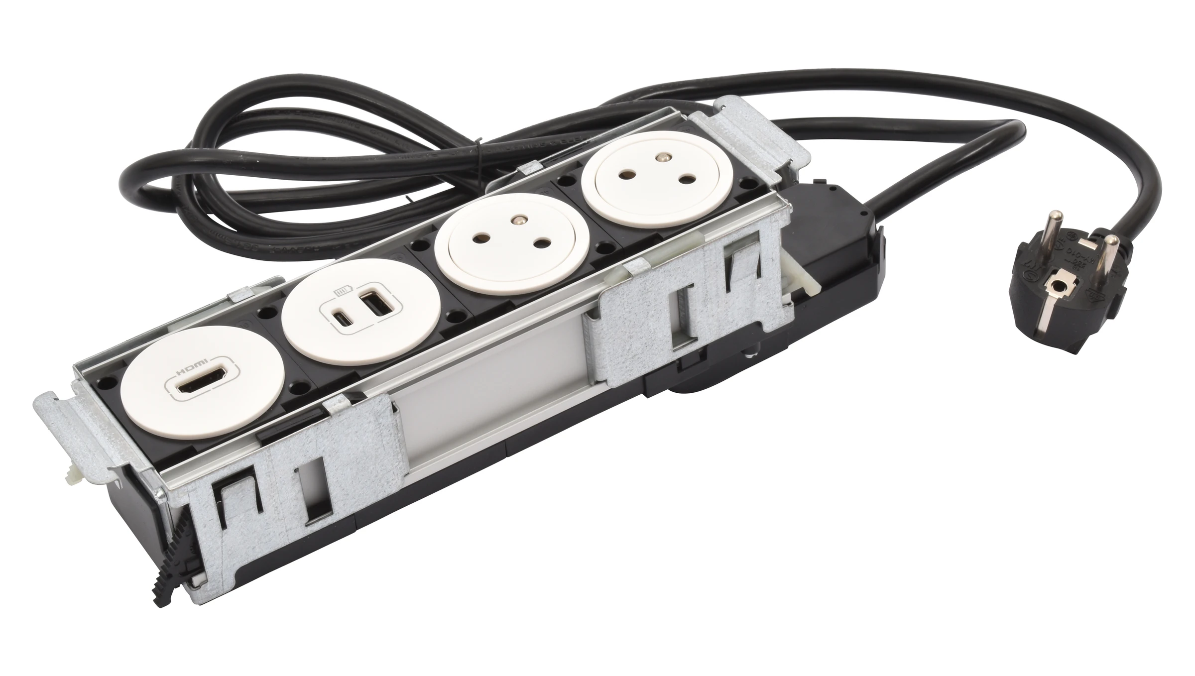 Legrand Incara furniture power module — 250V, IP20, White — 654742