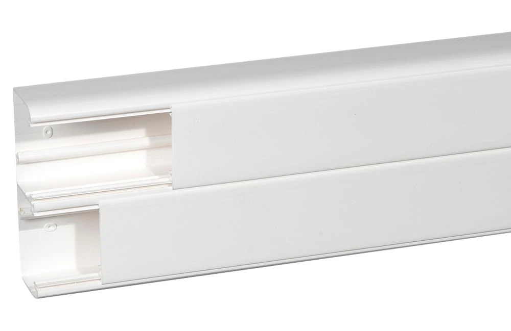 Goulotte 2 compartiments DLP monobloc - 50x150mm - blanc — Legrand
