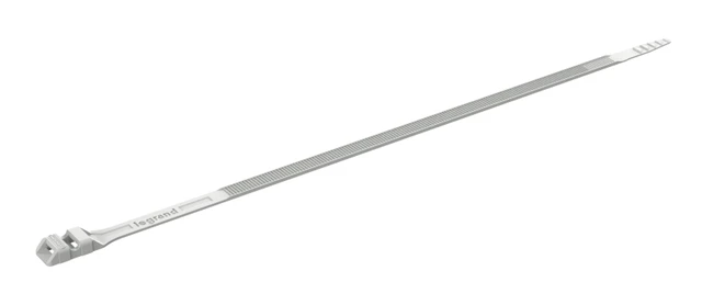 Collier Colson gris RAL7035 à denture extérieure largeur 9mm et longueur 357mm — Legrand