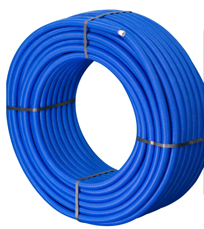 Sleeved aluminium-core multilayer pipe