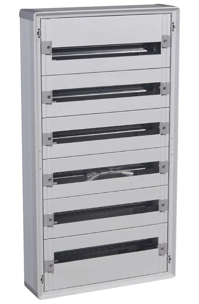 Coffret distribution isolant XL³160 tout modulaire 6 rangées - 144 modules — Legrand — 401806