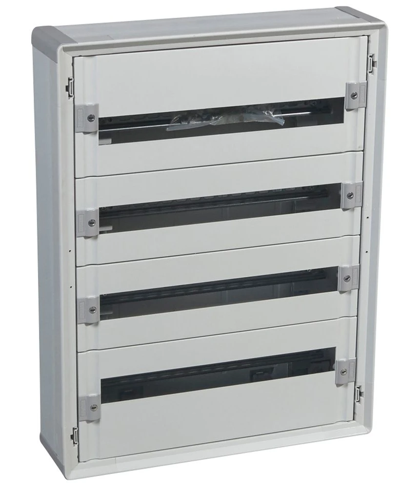 Coffret distribution isolant XL³160 tout modulaire 4 rangées - 96 modules — Legrand — 401804