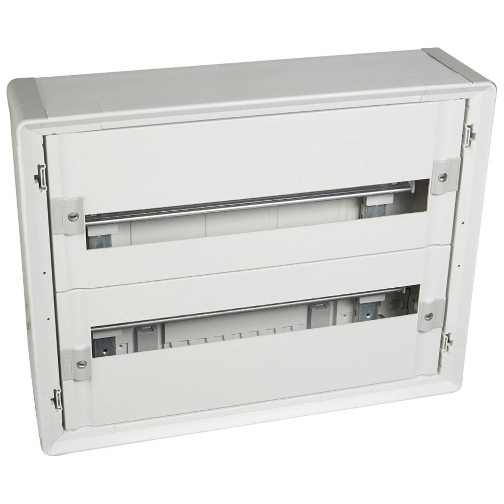 Legrand XL³ 160 enclosure — H 450mm x W 575mm x D 147mm, 2 rows, 24 modules, IP43 — 401802