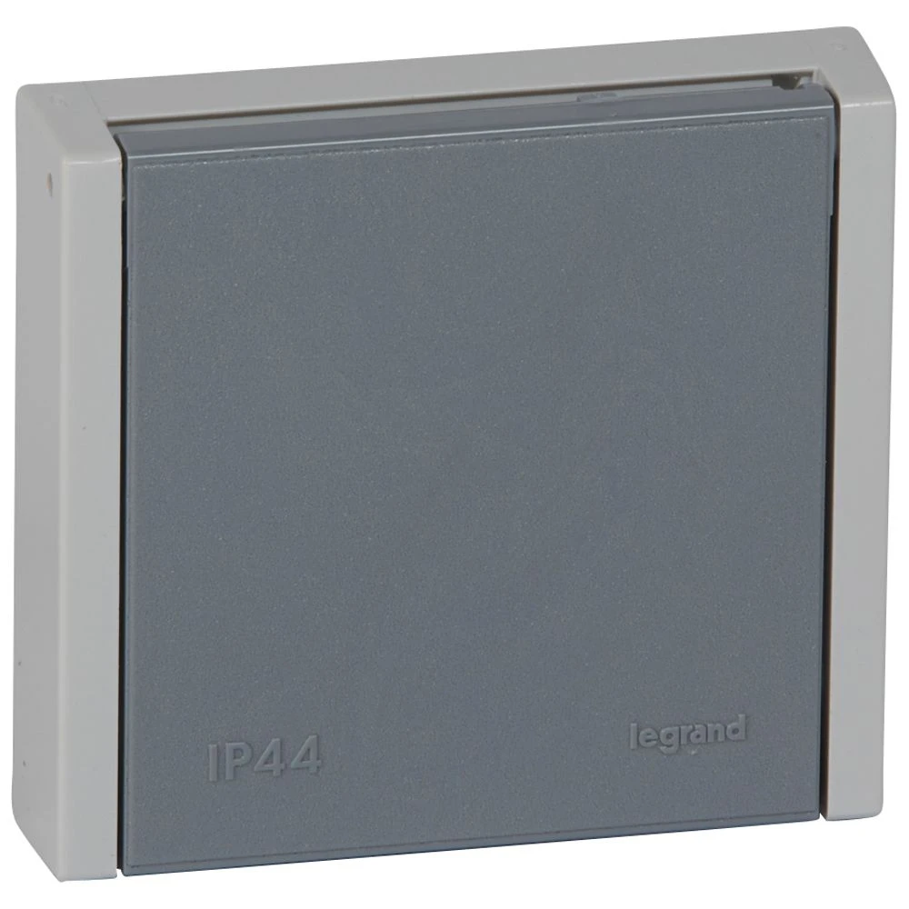 Legrand Plexo socket outlet — 20A, 400V, Grey — 055708