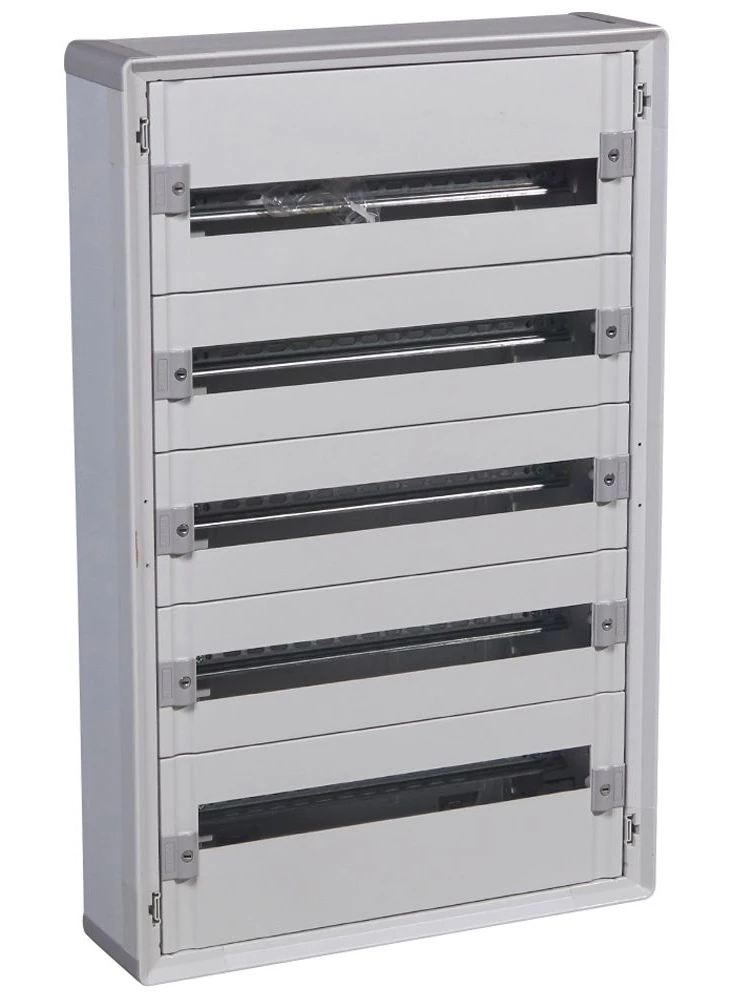 Coffret distribution isolant XL³160 tout modulaire 5 rangées - 120 modules — Legrand — 401805