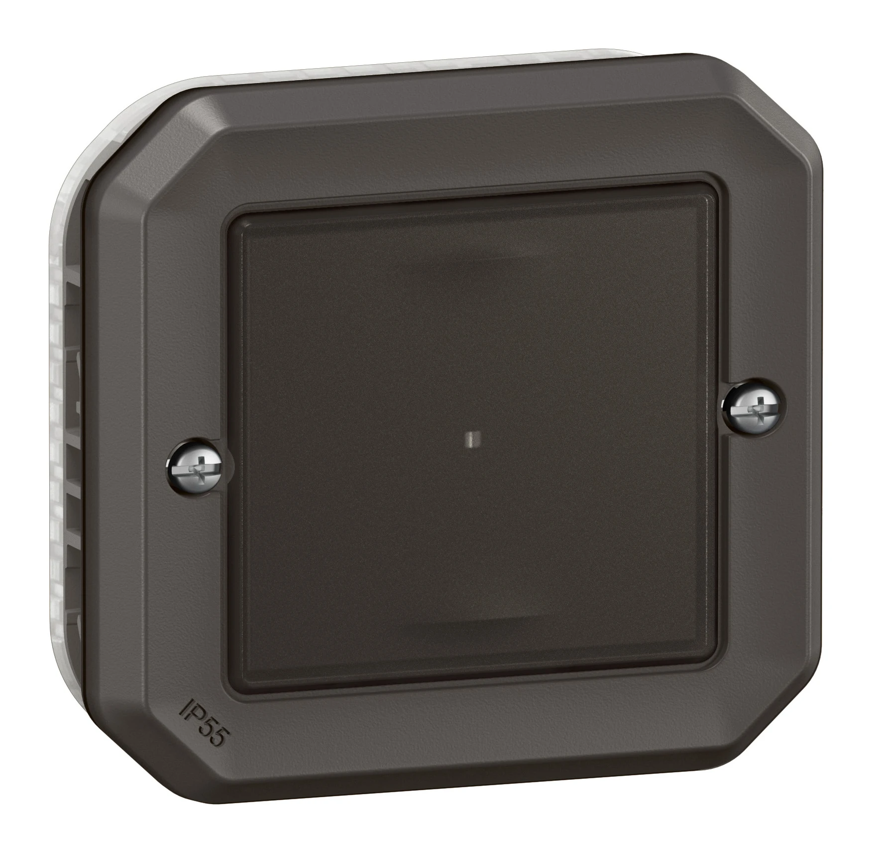 Interrupteur filaire connecté option variation avec neutre étanche Plexo with Netatmo 150W LED - anthracite — Legrand — 069896L