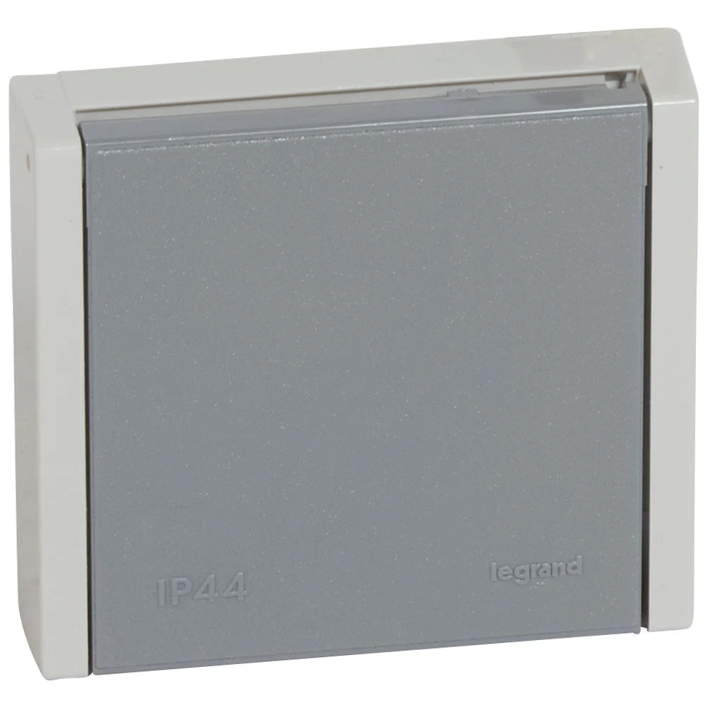 Legrand Plexo socket outlet — 20A, 400V, Grey — 055706