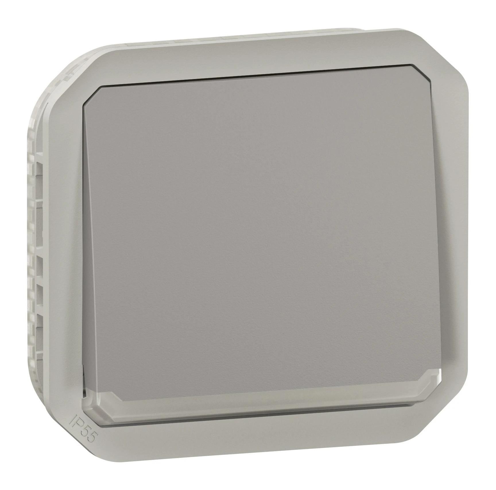 Legrand Plexo push-button — 10A, 250V, Grey — 069536L