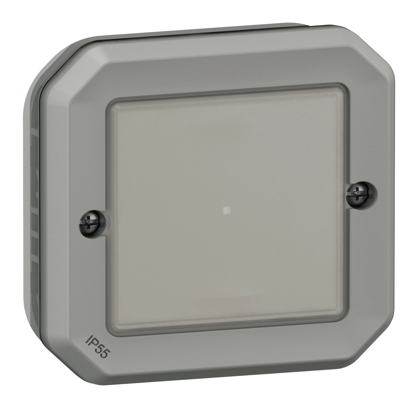 Legrand Plexo switch — 0.7A, 230V, IP55, Grey — 069876L