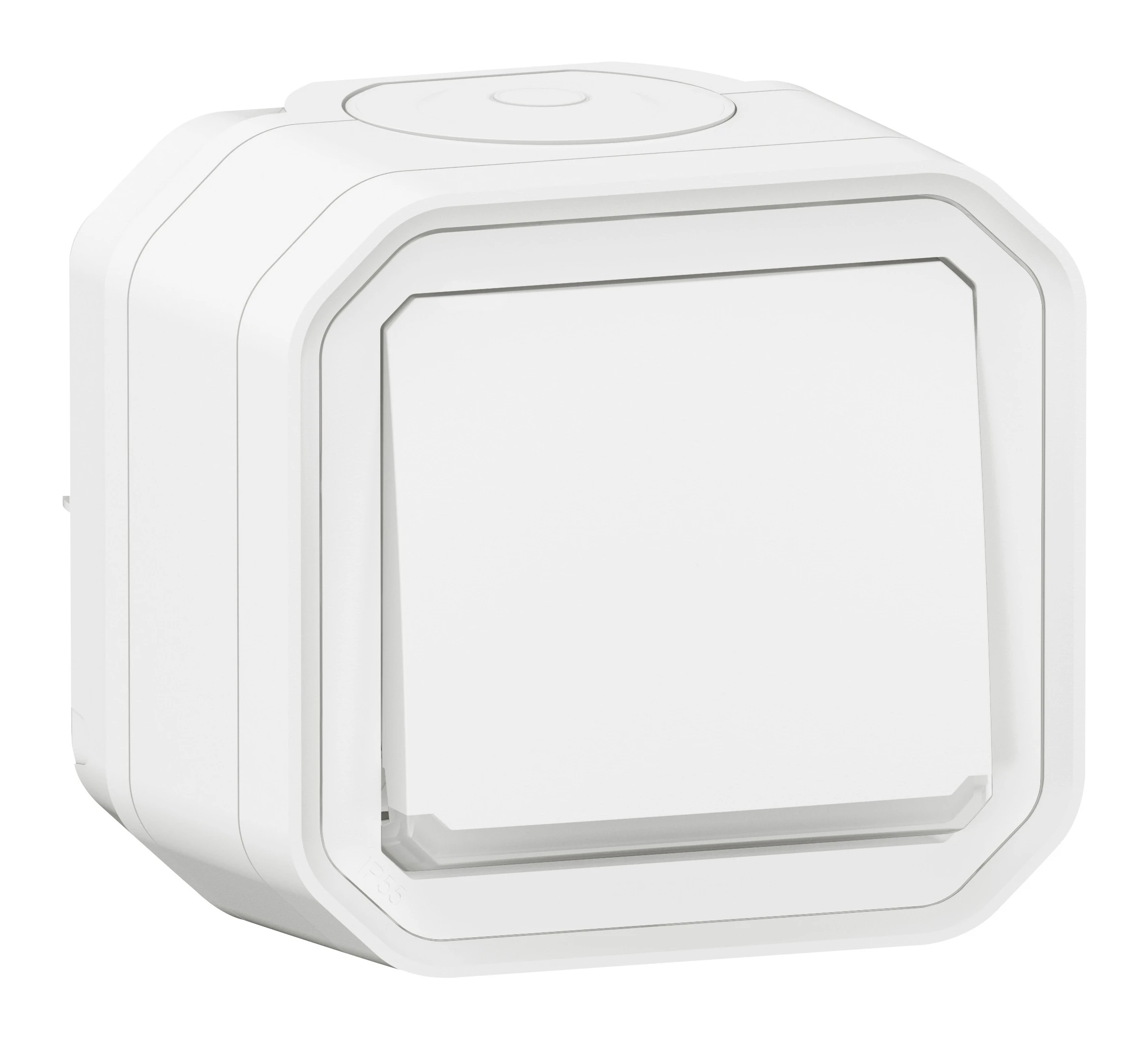 Legrand Plexo push-button — 10A, 250V, White — 069762L