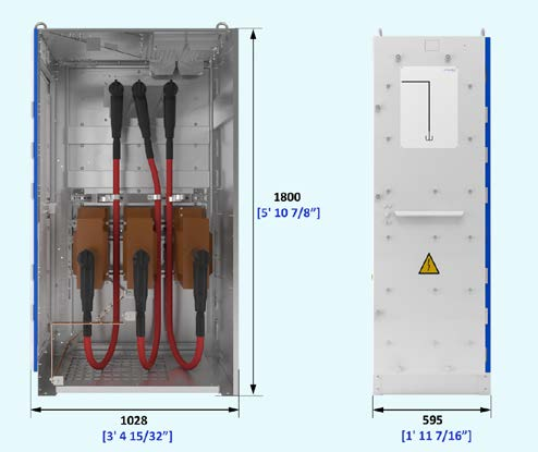 Ormazabal cgm.3-ma — Medium-voltage (MV) switchgear cubicle — Metering and auxiliary services