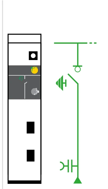 Schneider Electric SM6-24 IMT — Medium-voltage (MV) switchgear cubicle — ITI ADA remote-controlled switch