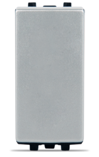 Interrupteur simple allumage 16AX 250V silver STIEL ALPHA
