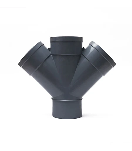Culotte double PVC Ø100 SOCYP
