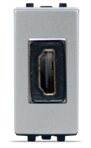 STIEL ALPHA HDMI socket silver