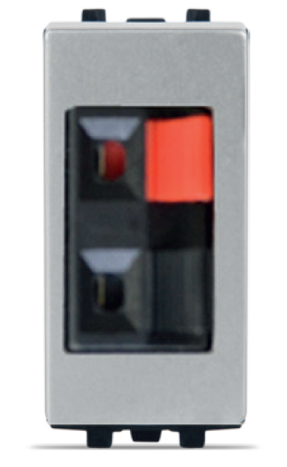 STIEL ALPHA hi-fi socket silver