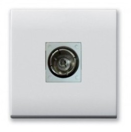 TV socket/SAT type F square DOMUS 44 — SOMEF 441096F2