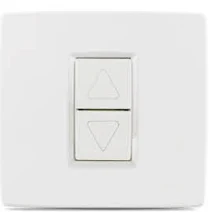 Commutateur pour volets roulants blanc STIEL 6000