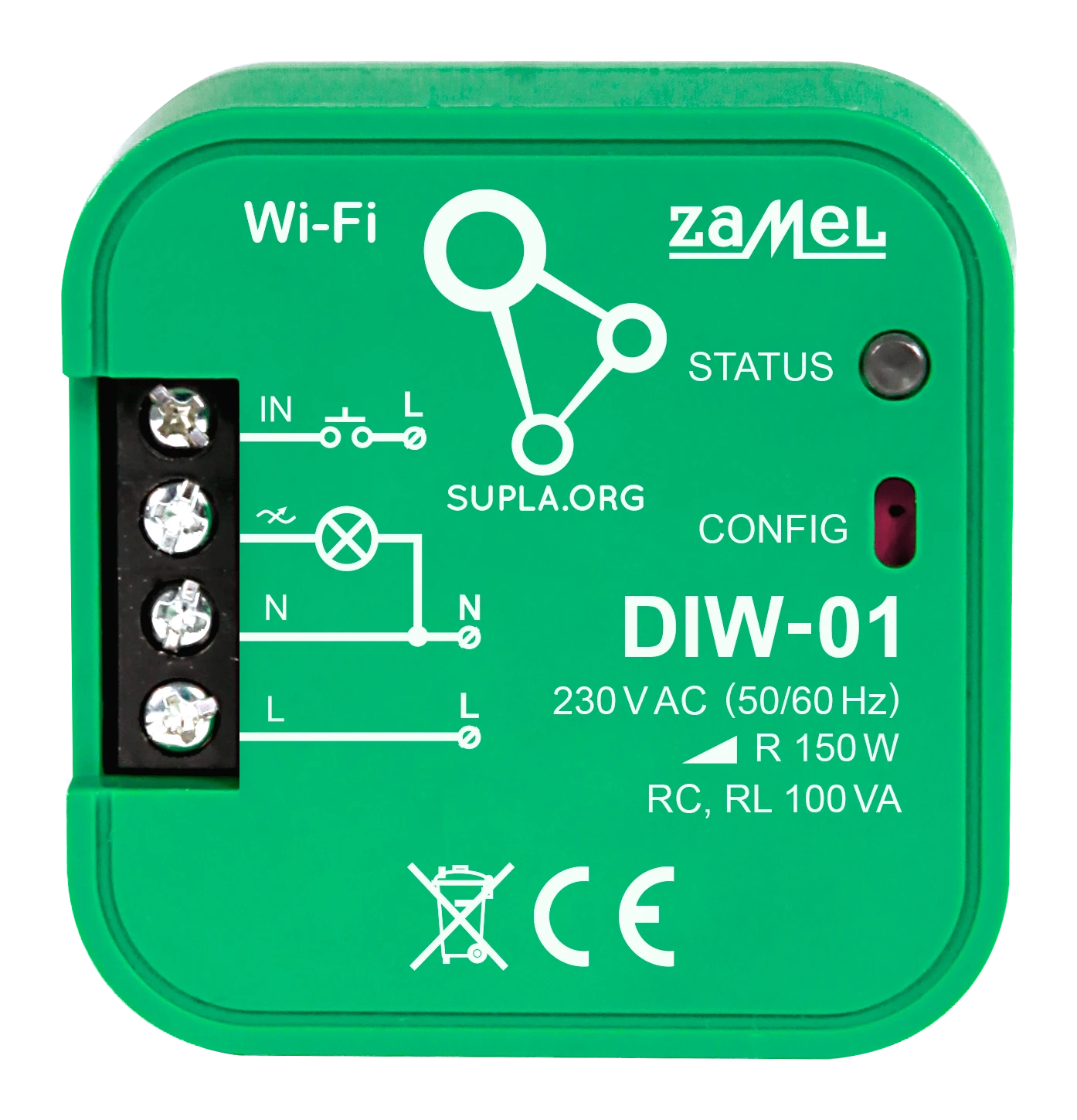 ZAMEL DIW-01 Wi-Fi lighting dimmer