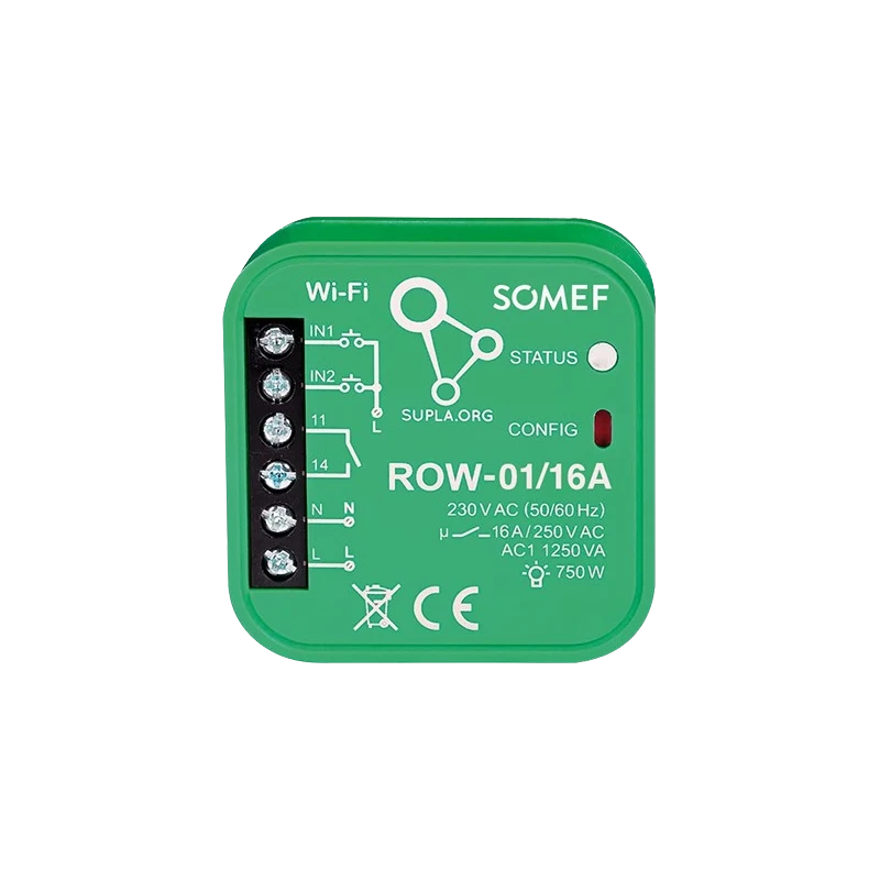 Lighting control with one circuit — ZAMEL ROW-01/16A
